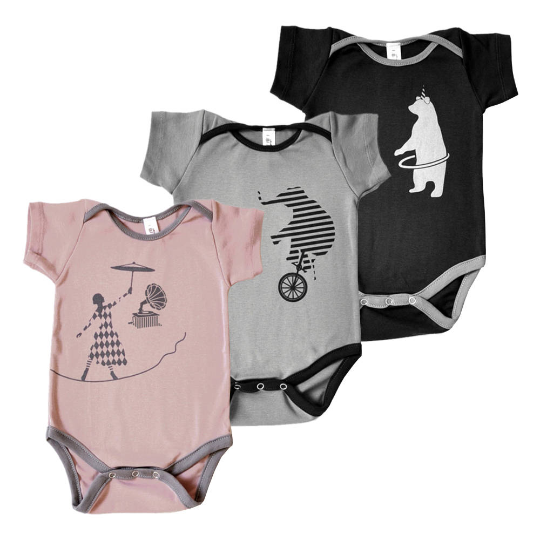 Baby Romper - Set of 3 Baby Girl Romper