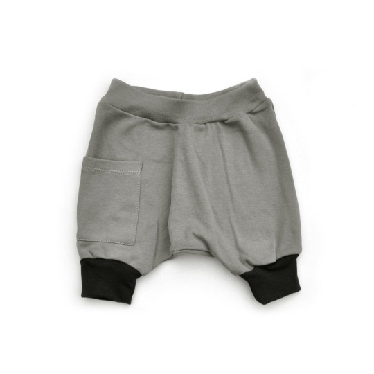 Baby Shorts- Storm Gray